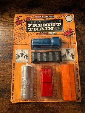 Vintage Midgetoy Coast to Coast Freight Train Set